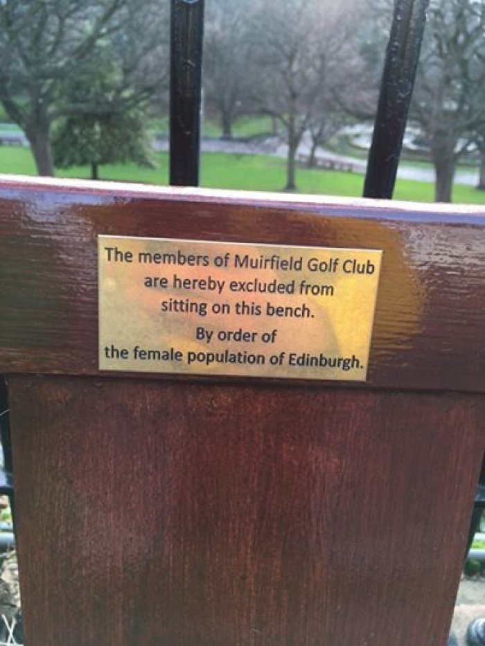 Dámská msta Muirfield Golf Clubu
