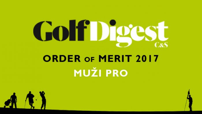 GOLF DIGEST ORDER OF MERIT 2017 – MUŽI PRO (k 30.6.2017)