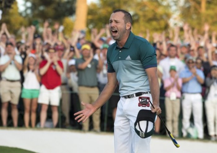 Svět golfu gratuloval Garciovi k vítězství na Masters