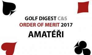 GOLF DIGEST C&S ORDER OF MERIT 2017 – AMATÉŘI (k 31.12.2017)