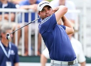 August 30, 2015: Jason Day prepares to tee off on the first hole to begin the final round of the f The Barclays at Plainfield Country Club in Edison, NJ., Image: 256870141, License: Rights-managed, Restrictions: Content available for editorial use, pre-approval required for all other uses., Model Release: no, Credit line: Profimedia, Corbis