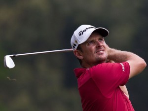Justin Rose of England hits a shot during the final round of the Hong Kong Open at the Hong Kong Golf Club on October 25, 2015., Image: 263737126, License: Rights-managed, Restrictions: , Model Release: no, Credit line: Profimedia, AFP