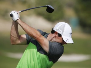 Shutterstock (5387045a) Rory McIlroy warming up on the range on the 3rd day DP World Tour Championship, Dubai, Jumeirah Golf Estates, Dubai, United Arab Emirates - 21 Nov 2015, Image: 267368842, License: Rights-managed, Restrictions: , Model Release: no, Credit line: Profimedia, TEMP Rex Features
