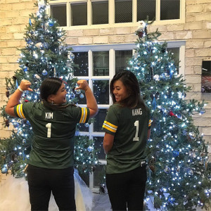 Christina-Kim-Danielle-Kang-Packers-fans-12-07-instagrams