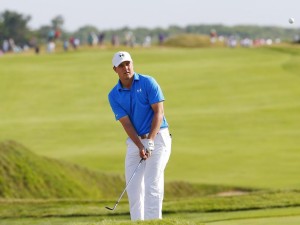 SHEBOYGAN, WI - AUGUST 13: Jordan Spieth of the United States in action during the first round of the 2015 PGA Championship at Whistling Straits on August 13, 2015 in Sheboygan, Wisconsin. Kevin C. Cox, Image: 255511895, License: Rights-managed, Restrictions: , Model Release: no, Credit line: Profimedia, AFP
