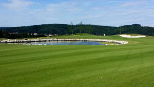 PANORAMA GOLF RESORT - Závěrečná jamka hřiště Meadows vám dá šanci na birdie.