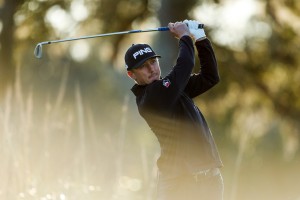 Nov 21, 2016; Sea Island, GA, USA; Mackenzie Hughes follows his tee shot on the seventeenth hole during a third playoff in the final round at Sea Island Golf Club - Seaside Course. Mandatory Credit: Logan Bowles-USA TODAY Sports *** Please Use Credit from Credit Field ***, Image: 306416777, License: Rights-managed, Restrictions: *** World Rights ***, Model Release: no, Credit line: Profimedia, SIPA USA