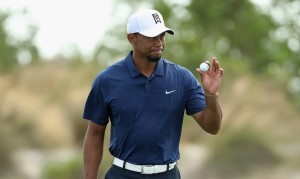 NASSAU, BAHAMAS - DECEMBER 02: Tiger Woods of the United States waves on the ninth green during round two of the Hero World Challenge at Albany, The Bahamas on December 2, 2016 in Nassau, Bahamas. Christian Petersen, Image: 307347309, License: Rights-managed, Restrictions: , Model Release: no, Credit line: Profimedia, Getty images