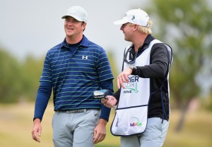 LA QUINTA, CA - JANUARY 22: Hudson Swafford talks with caddie D.J. Nelson on the 16th hole during the final round of the CareerBuilder Challenge in partnership with The Clinton Foundation at the TPC Stadium Course at PGA West on January 22, 2017 in La Quinta, California. Harry How, Image: 312598782, License: Rights-managed, Restrictions: , Model Release: no, Credit line: Profimedia, Getty images