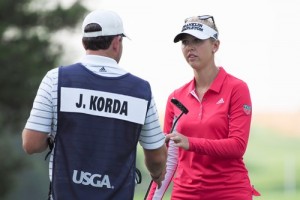 Jessica Korda v úvodním kole US Women's Open