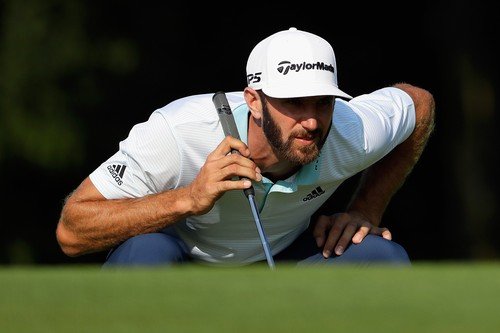 Dustin Johnson ztrácí jednu ránu na lídra turnaje (Foto: Profimedia)