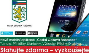 Česká golfová federace spouští novou mobilní aplikaci