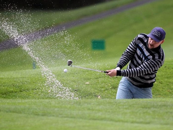 S golfovým míčkem do BALONU