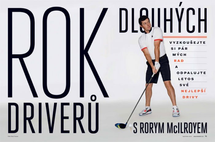 RORY McILROY a jeho ROK dlouhých drivů