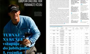 ŘEČ ČÍSEL: European Challenge Tour podvanácté v Česku