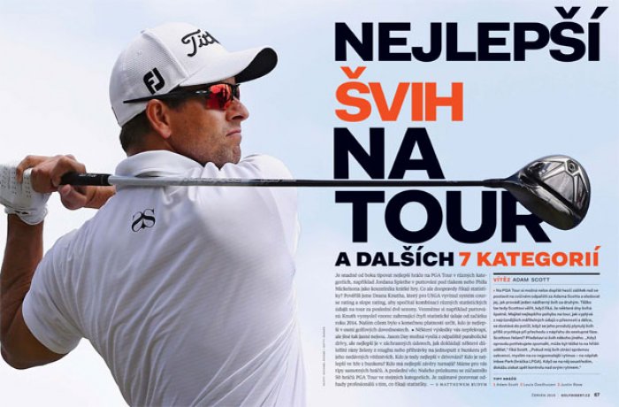 KDO má nejlepší švih na PGA TOUR a v dalších 7 kategoriích