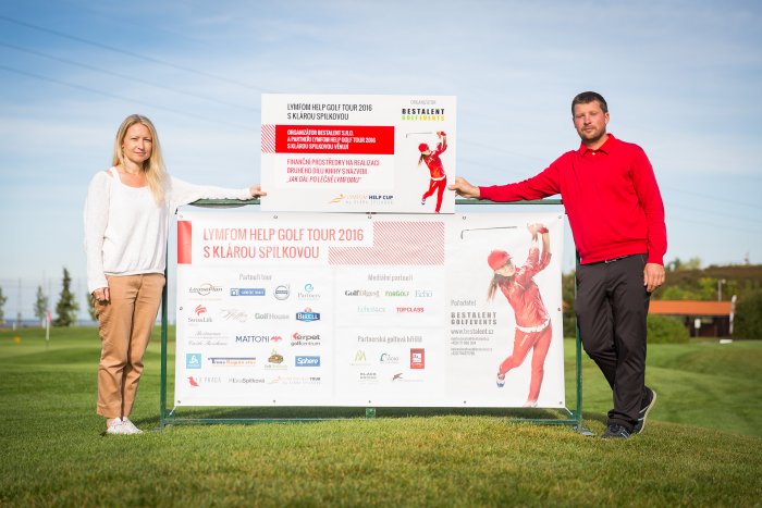 Lymfom Help Golf Tour s Klárou Spilkovou