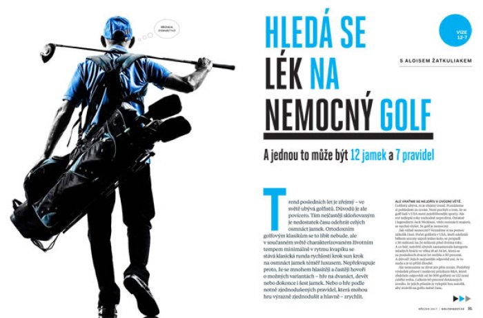 TÉMA MĚSÍCE: Hledá se lék na nemocný golf