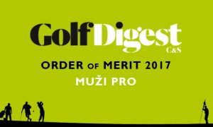 GOLF DIGEST ORDER OF MERIT 2017 – MUŽI PRO (k 30.6.2017)