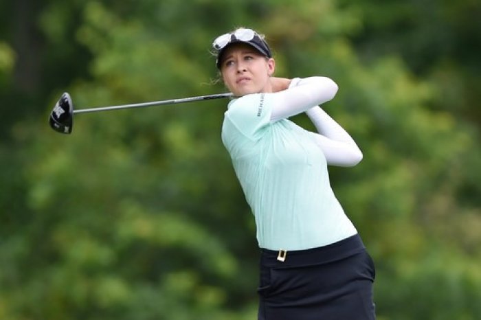 Dámské US Open vede Číňanka, Nelly Korda ji stíhá