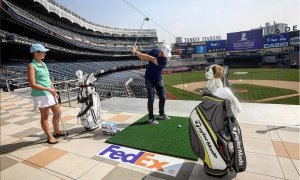 MCILROY odpaloval na stadionu Yankee’s před Play-offs, KEDÍK zůstává