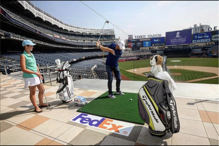 MCILROY odpaloval na stadionu Yankee’s před Play-offs, KEDÍK zůstává