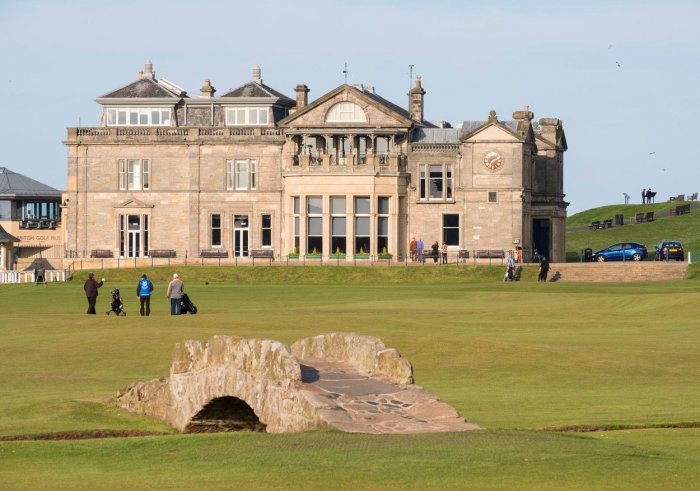 KOLÉBCE golfu v St. Andrews hrozí velké potíže. Kvůli změnám klimatu