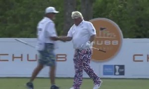 VIDEO: John Daly v amerických kalhotách zahrál ESO na seniorské tour