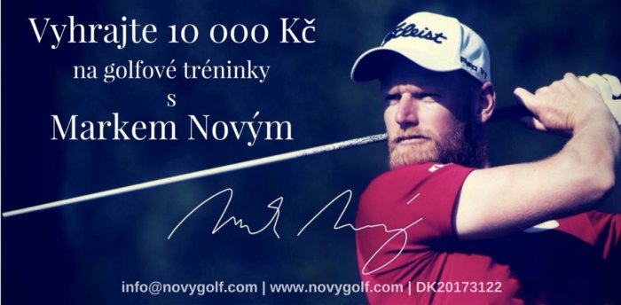 Vyhrajte golfové lekce za 10 000 korun s MARKEM NOVÝM