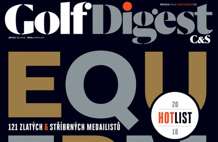 NOVÉ ČÍSLO magazínu GOLF DIGEST C&amp;S v prodeji od čtvrtka 8. BŘEZNA