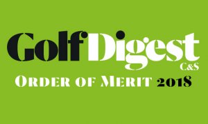 GOLF DIGEST C&S Order of Merit k 31.3.2018