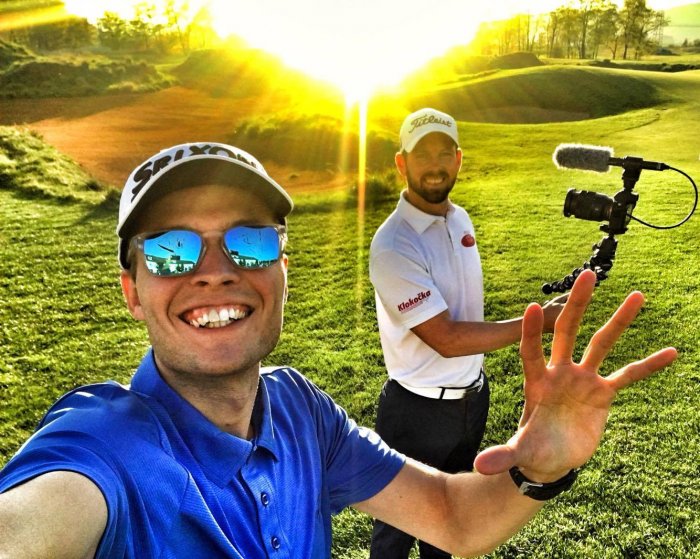 Youtuber Tomáš Touha: První vlog z golfu? Byl jsem hodně nervózní!