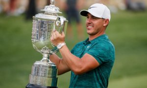 Neotřesitelný Koepka. Tiger efektu nepodlehl a slaví třetí major