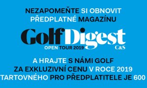 Otevření registrace na turnaj GolfDigest Open Tour - Zbraslav 28.4