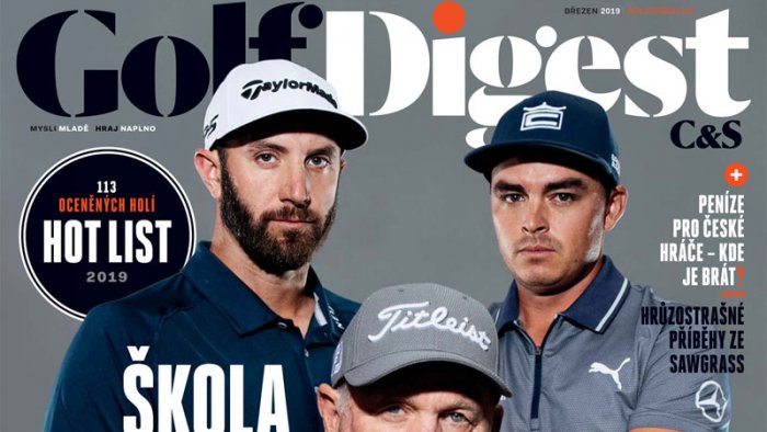 NOVÉ ČÍSLO magazínu GOLF DIGEST C&S v prodeji od čtvrtka 7. BŘEZNA