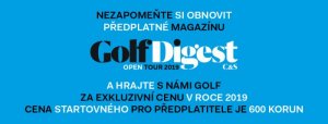 Otevření registrace na turnaj GolfDigest Open Tour - Barbora 11.5