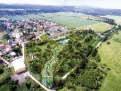 Nový projekt Lipenecký park přináší do oázy klidu ještě více zeleně