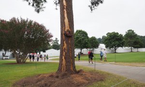 Tour Championship: Brutální počasí přerušilo třetí kolo, blesk zranil šest lidí