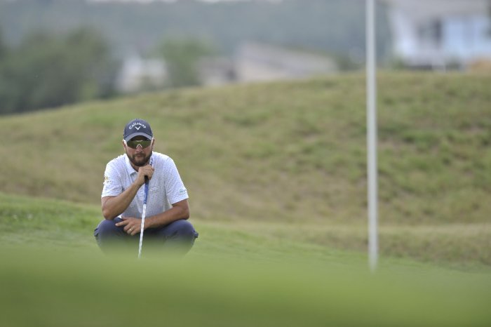 Tlačenice v Berouně. Vedení na WGM Czech Open dělí čtveřice golfistů