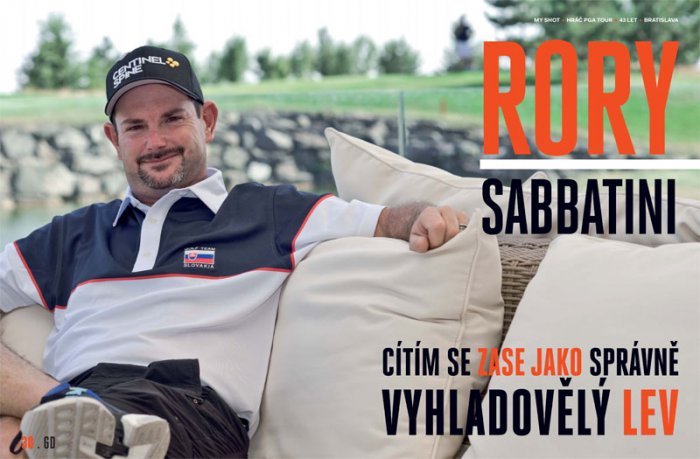 RORY SABBATINI: Cítím se jako vyhladovělý lev