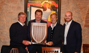 Nick Faldo se představil na Greensgate