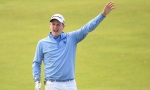 MacIntyre zaznamenal nejdelší drive na Qatar Masters, pomohl mu chodník