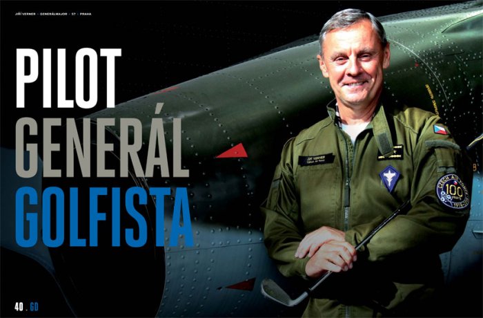 JIŘÍ VERNER: Pilot, generál, golfista