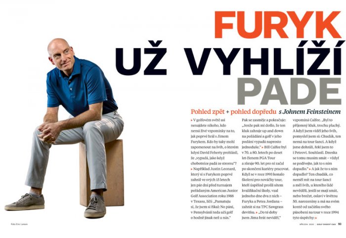 JIM FURYK: už pomalu vyhlíží padesátku