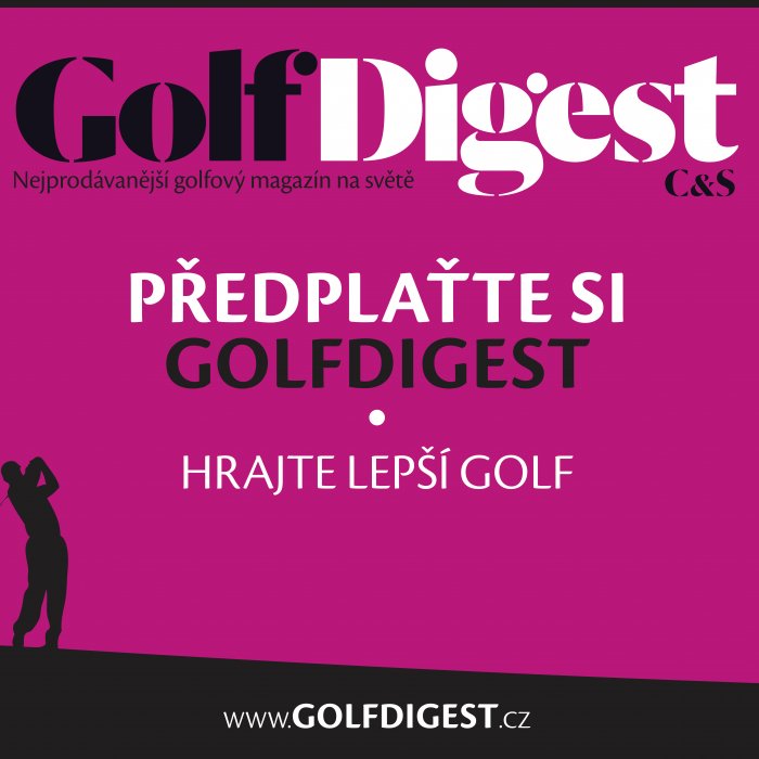 Předplatné GolfDigest - jednoduché objednání