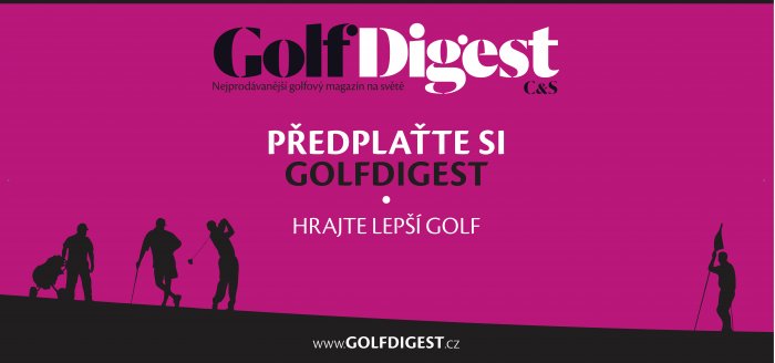 Předplatné GolfDigest - jednoduché objednání