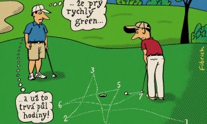 Kouzlo golfu neleží na rychlých greenech