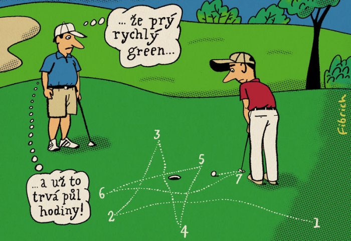 Kouzlo golfu neleží na rychlých greenech