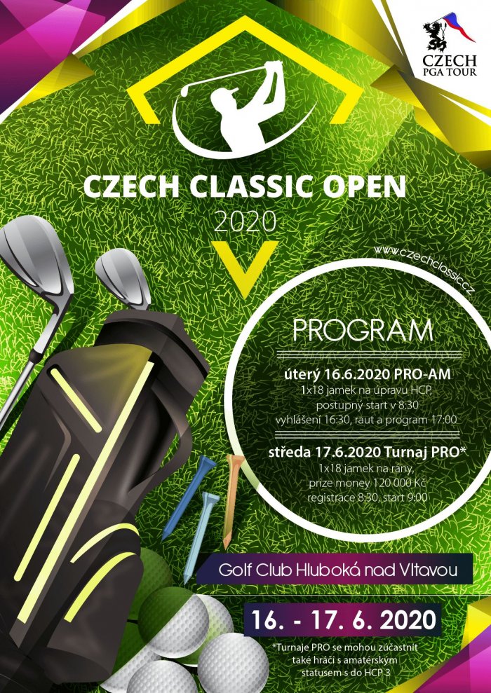 Czech Classic Open 2020 na Hluboké