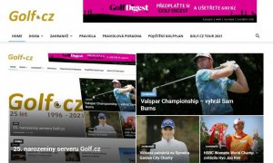 Oslavenec: server golf.cz vznikl už před 25 lety a dodnes žije